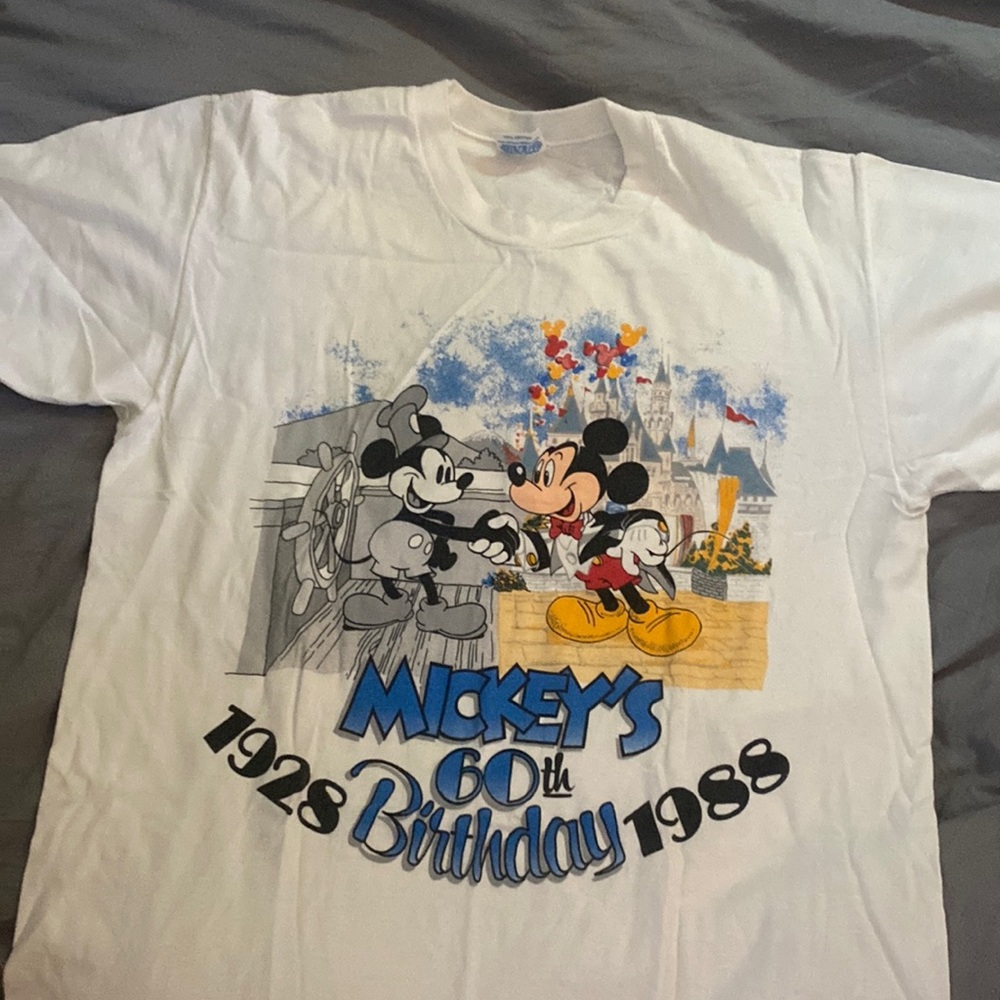 VINTAGE 60th anniversary Disney shirt